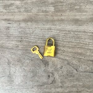Authentic LV lock & key